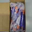 U-100 0.5 ml Syringe with Needle, 31G 5/16" 8mm 1/2cc Syringes, Disposable Individual Package, Pack of 100