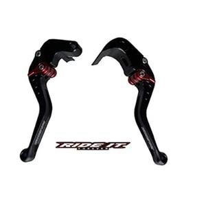 Short Adjustable Brake Clutch Levers for GSXR 600 GSXR 750 2006-2022,GSXR 1000 2005-2006,GSXR1000 2009-2022,GSX-S1000/F/ABS 2015-2020-Black