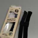 BLAAROOM Overnight Heatless Hair Curler Satin Jumbo Flexi Overnight Curls Blowout Rods 3pcs No-Heat Styling Tools Curling Rod To Sleep In for All Hair Types - Black