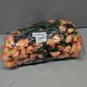 Artificial Flowers for Outdoors, Faux Outdoor Plants Fake Plants Topiary Balls Artificial Outdoor Set of 2 with Ground Spike for Home Front Porch Patio Garden Decor (Tangerine)