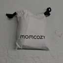 Momcozy Baby Wrap Carrier, Easy to Wear Infant Carrier Slings, Lightweight Hands Free Baby Sling, Adjustable Baby Carriers for Newborn to Toddler 8-35 lbs, Black