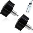 M16 Pull Pin Knob 2PCS Spring Adjustment Fitness Pop-up Knob Exercise Bike Replacement Parts for Fitness Equipment (Large)