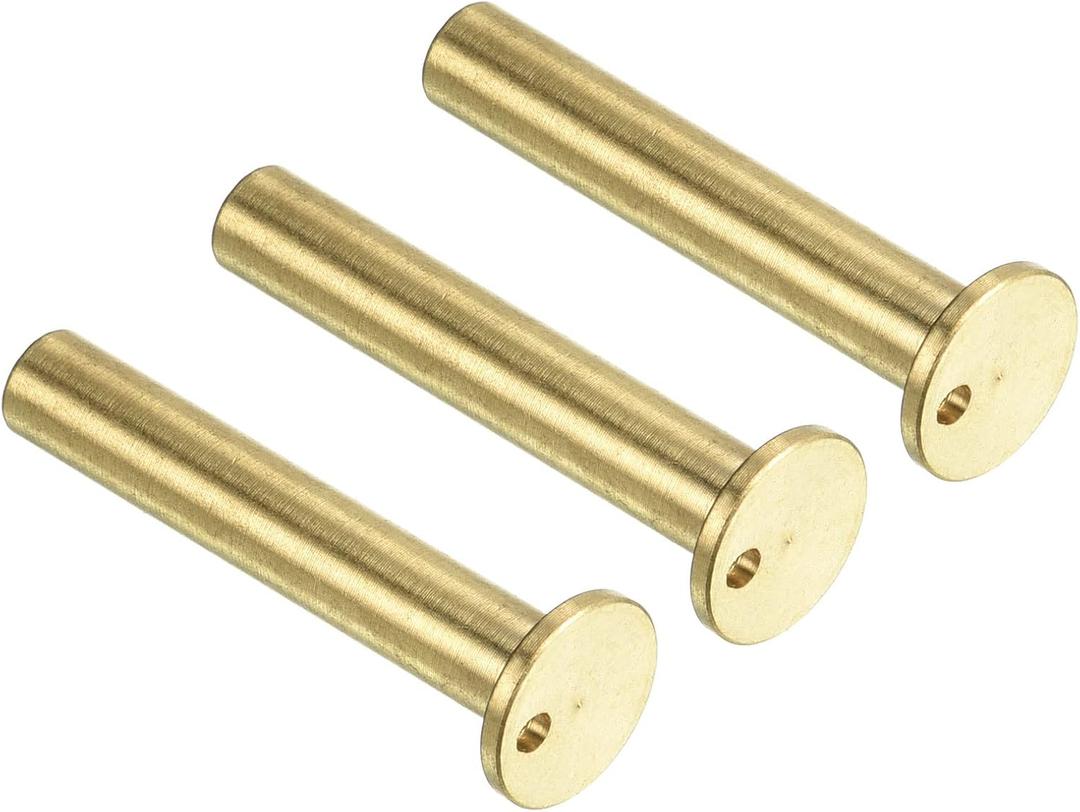 PATIKIL Golf Brass Tip Weights, Plug Insert Fit Carbon Wood Iron Steel Shaft, for Golf Club Sports, Copper