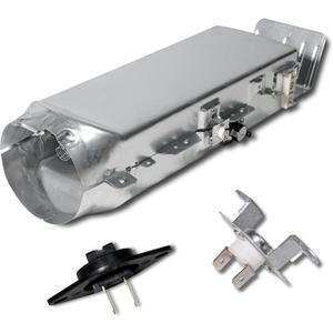 DC93-00154A Dryer Heating Element Assembly (3 Wire) Fit for Samsung Dryer DV45K6500EV A3 DV48J7770EP A2 DV52J8700EP A2 DV45K6200EZ A3 DV50K8600EV A3 etc, Replaces AP5582094 3282568 PS4216214