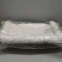 Pecute Foldable Cat Window Perch, CloudSoft Cat Bed with Solid Wood Frame, Strong Suction Cup, Washable Cushion, Stable Large Cats Hammock with Sided Bolster, Cats Perch Indoor for Sunbathing, White