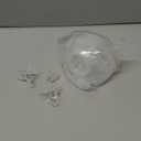 Wearable Breast Pump Milk Collector Cup Accessories,Compatible with 24mm TSRETE/kmaier/eulumap/Momcozy S9/S12 Wearable Breast Pump,Upgrade Duckbill Valve with Free Rotation,Extra 5pcs Flange Inserts (Overall Set 24mm)