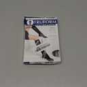 Truform Sheer Compression Stockings, 15-20 mmHg, Women's Knee High Length, Dot Pattern, Black, Medium