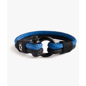 Mens Rope Bracelet - Stainless Steel Black Shackle, Extremely Durable and Scratch Resistant Waterproof Paracord, Handmade, Nautical Wristband for Men B-2-9 Pack of 2