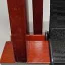 G.E.T. TSW-103 31.5" Tall Folding Mahogany Wood Tray Stand (Qty,1)
