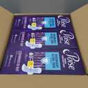 Poise Overnight Ultra Thin Incontinence & Postpartum Pads with Wings for Bladder Leaks, 8 Drop Extra Absorbent, Long Length, 60 Count (3 Packs of 20)