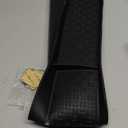 Magnetic Stove Top Shelf 30 Inch - Heat Resistant Silicone Over the Stove Shelf Spice Rack Organizer - 3 Functional Partitions Kitchen Organization and Storage for Spices, Oils & Gadgets (Black)