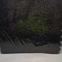 SUPERJARE 0.79'' Extra-Thick Exercise Equipment Mats, 6 Pcs 24 Sq Ft Rubber Top Floor Tiles with High Density EVA Foam, Interlocking Gym Flooring for Home Gym, Protective Workout Mat, Black/Blue