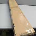 UNISHADES Bamboo Roman Shades w/Valance, 28.5" W × 64" H, Highfield Teak
