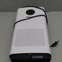 TENKER Dehumidifier for Home, 77 OZ Water Tank (1000 sq.ft) Dehumidifiers, Quiet Dehumidifier with Sleep Mode, Auto Shut Off, 7-Color LED Light for Closet Bedroom Bathroom Basement RV, White