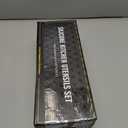 Umite Chef Kitchen Cooking Utensils Set, 33 pcs Non-stick Silicone Spatula Set with Holder, Woodle Handle Heat Resistant Gadgets Utensil (Gray)