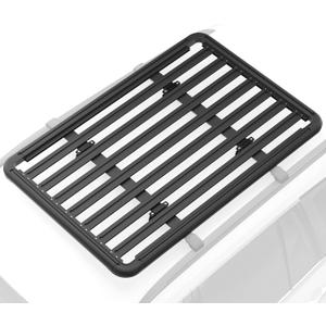 WILDROAD Aluminum Roof Platform, 71" x 47" Universal Flat Roof Rack Heavy Duty Roof Rack Platform with 10 Sets Eye Bolt Nut and T-Screws Anchoring Kit Fits for SUV, Truck