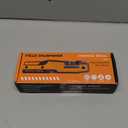 Orange Ninja Pocket Field Knife Sharpener  8-in-1 Camping & Hunting EDC Knife Sharpener with Guided Diamond Whetstones, Leather Strop, Fire Starter & Diamond Rod