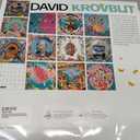 Wall Calendar 2026, David Krovblit Art, 12 Months, Large Grid Design Featuring 12 Artworks