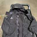 Kid's Ski Jacket Waterproof Winter Coat Boy's and Girl's Fleece Snowboarding Jackets with Detachable Hood, Size: 7-8