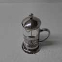 BonJour Coffee Stainless Steel French Press with Glass Carafe, 12.7-Ounce, Monet, Black Handle