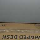 AODK 53 Inch L Shaped Computer Desk with Drawers, Corner Desk with Power Outlets & Reversible Storage Shelves, for Home Office Gaming, White