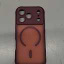 Thomo Magnetic for iPhone 17 Pro Case, [Compatible with Magsafe] [Full Camera Protection] Translucent Matte Military Grade Shockproof with Anti-Fingerprint Phone Cover 2025