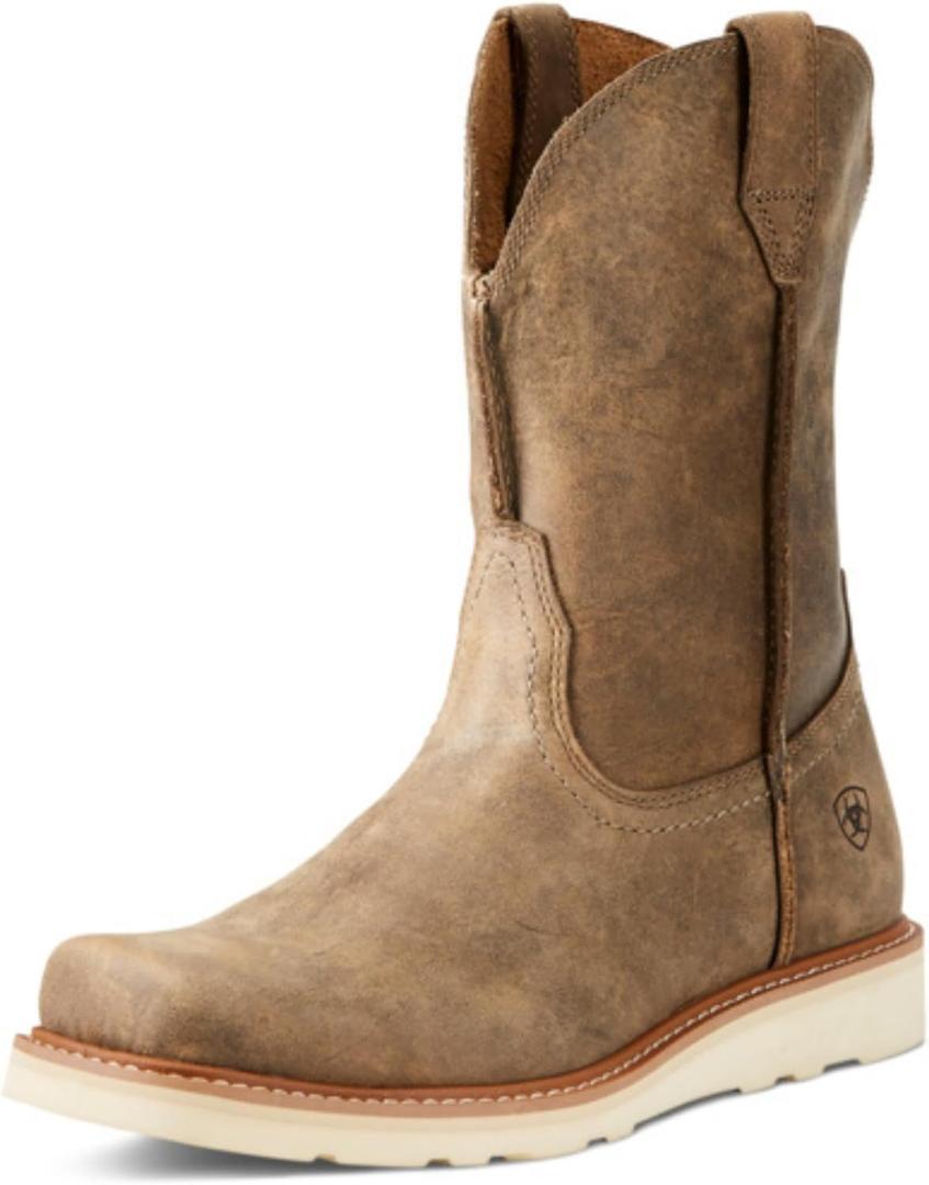 Ariat Rambler Recon Western Boots - Mens Square Toe Work Boot Brown Bomber (11.5)