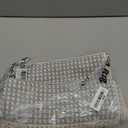 OJIA Outdoor Porch Rug Front Door Mat 24'x51, Washable Checkered Entry Striped Front Door Rug Cotton Woven Kitchen Carpet Small Area Rug for Entryway Patio Bedroom Bathroom (Blue/White/Tan)