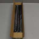 Shower Curtain Rod Adjustable 31-79", Anti-Rust Shower Rod & Spring Tension Shower Rod No Drill, Black Shower Curtain Rod for Bathroom Tension Rod