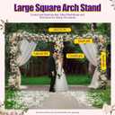 10x20ft Heavy Duty Pipe and Drape Backdrop Kit,Wedding Backdrop Stand for Party Event, Trade Shows & Wedding Decor Celebration Photography Stage