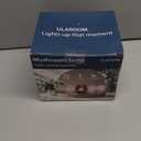 USB Plug-in Vintage Mushroom Lamp Small Bedside Table Lamp with 3 Temperature LED Bulb,Free Dimming Nights Light for Bedroom/Living Room/Entryway/Corner Decor New Home Gift (Golden Amber)