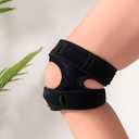 Knee Brace - Patellar Pad, Adjustable Tendon Support Sleeve Brace, 2 Pack Adjustable Patellar Tendon Support Sleeves, For Meniscus, Osteoarthritis, Orthopedic, Knee Support For Athletes (Gray, Large)