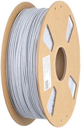 Marble PETG Filament 1.75 mm 3D Printer Filament 1KG 2.2LBS Spool 3D Printing Filaments Print Materials Stronger Than Marble PLA Filament 1.75mm Rock Silver HZST3D