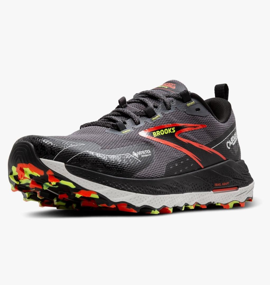 Brooks Men’s Cascadia 18 GTX Waterproof Mountain Trail Running Shoe 10.5