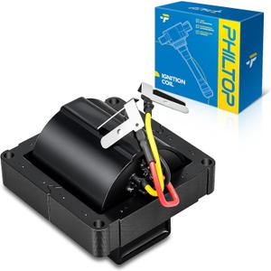 PHILTOP DR31 Ignition Coil Packs Fits for Chevrolet 1977-1986 C10 5.0L, 1974-1981 Corvette, 1977 1982-1986 K10 5.0L, 1976-1977 1980-1987 Camaro 5.0L, 1978-1980 1982-1987 Monte Carlo 5.0L