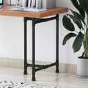 Heavy Duty Metal Table Legs, Industrial Black Desk Legs 28 Inch, Dining Furniture Legs,Modern Table Legs Set of 2 (28", Pipe)