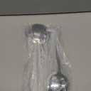 Extra Large Serving Spoons Set 11.7-Inch Silver Serving Utensils 18/8 Stainless Steel Big Metal Spoons for Buffet, Parties, Catering, Banquet - Dishwasher Safe (6-Pack, Silver)