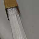 Replacement Door Bottom with Vinyl Fins 36" Long 1 3/4" Wide Threshold Seal Bottom of Door Weatherstrip Kerf Weather Stripping for 7/8" Between Barbs(4 Pcs,White)