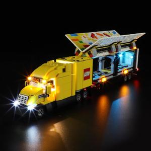 LIGHTAILING Light for Lego-60440 Yellow Delivery Truck - Led Lighting Kit Compatible with Lego Building Blocks Model - NOT Included The Model Set