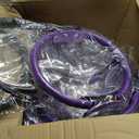 12 Pcs Pilates Rings 14 Inch and 12 Inch Exercise Ring Magic Circle Yoga Ring Lightweight Flexible Workout for Fitness Training Physical Therapy Full-Body Toning and Shaping