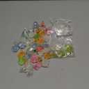 58 Pcs Halloween Luminous Mini Figures Glow in Dark Tiny Resin Figures Set Fairy House Diorama Accessories Halloween Pumpkin Ghost Skull Ornament for Garden Dollhouse Craft DIY(Ghost)