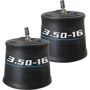 90/100-16 Inner Tube 3.25/3.50-16,100/80-16,100/90-16 Tube (2-Pack)