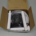 FORASTO Toilet Plunger with Holder，Plungers for Bathroom with Holder, Toilet Plunger Heavy Duty，Bathroom Plunger，Bathroom Decor，Bathroom Accessories，Toilet Bowl Cleaners,White