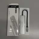 Hiearcool USB C Hub for MacBook  7-in-1 USBC Adapter with 4K HDMI, 100W PD, USB 3.0 5Gbps Ports, SD/TF Card Reader  USB-C Dongle for Office, Meetings, Travel & Home Setup-Space Grey