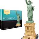 ArtorBricks Statue of Liberty Architecture Model Kit - 1577-Piece Premium Building Set for Collectors, Detailed Display & Thoughtful Gift Idea