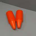 Maplefield Juvale Mini Safety Cones - 3 in Diameter, Orange, Pack of 50 - Soccer Training Equipment, Hockey Drills