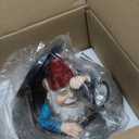 Solar Garden Gnomes Statue - Funny Dwarf Statue Hiding Under a Manhole Cover, Solar Outdoor Garden Decor for Yard, Lawn, Patio - Gnomes Figurine Ideal for Garden Lovers & Holiday Giving