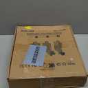 Foldable Utility Cart with Stair Climbing Wheels,Collapsible Rolling Crate with Magnetic Lid Telescopic Cover,Adjustable Telescoping Handle,360° Rotate Wheel Hand Cart for Teacher Shopping Moving