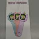 Kids Microscope- 500x Magnification,16X Zoom,Handheld Microscope for Kids with HD Cam,Portable Science Learning Tool,Christmas Birthday Gifts for Boys Girls Aged 3-12 (Purple)