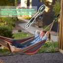 2-Pack 5ft Tree Swing Hanging Straps,800 LB Capacity Adjustable Nylon Heavy Duty Swing Ropes with Safer Lock Snap Carabiner for Hammock, Swing, Outdoor Camping and Aerial Yoga